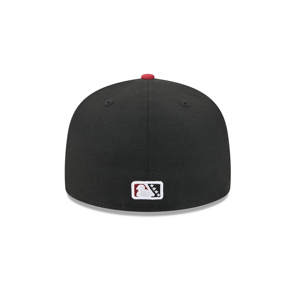 Men's New Era Winston-Salem Dash Theme Nights 59FIFTY Fitted Hat