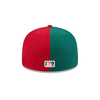 Casquette ajustée 59FIFTY blanche Winston-Salem Dash pour homme de New Era