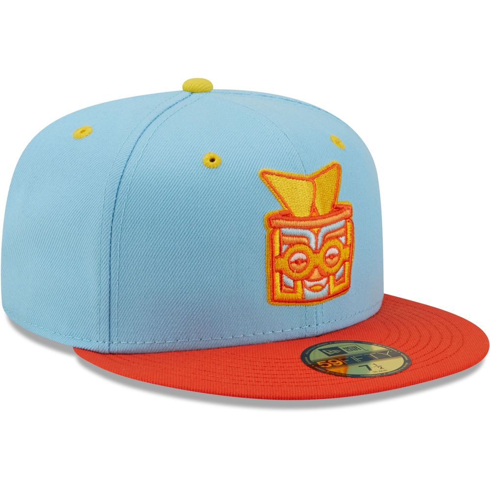 New Era Men's New Era Orange, Teal Cascabeles de Wisconsin Copa De