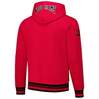 Sweat à capuche Pro Standard noir Winston-Salem State Rams Crest pour hommes