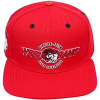 Casquette Snapback rouge Winston-Salem State Rams pour homme avec logo WSSL Pro Standard