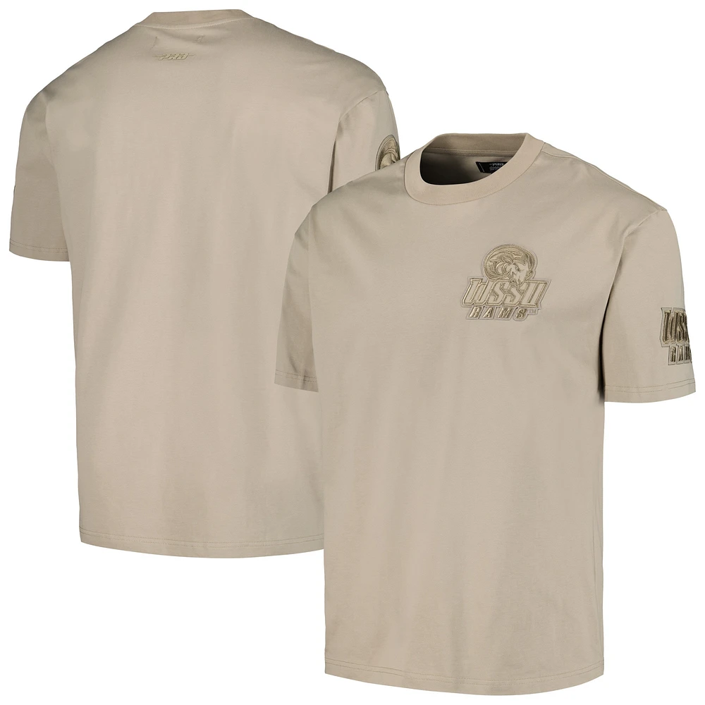 T-shirt neutre Pro Standard Tan Winston-Salem State Rams pour hommes