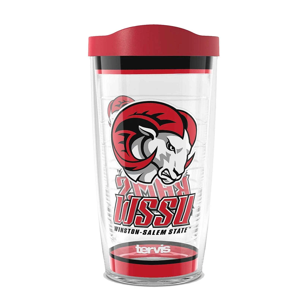 Tervis Winston-Salem State Béliers 16oz. Gobelet de voyage classique Tradition