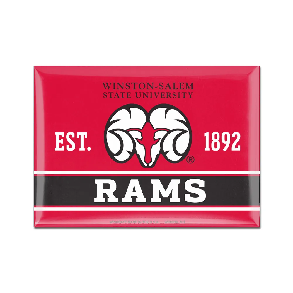 Lids Winston-Salem State Rams WinCraft 2.5'' x 3.5'' Primary Fridge Magnet  | Green Tree Mall
