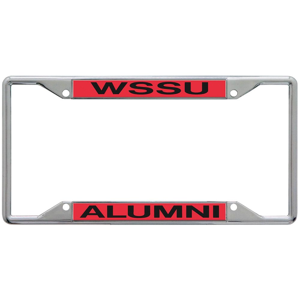 WinCraft Winston-Salem State Rams Alumni Printed Metal License Plate Frame