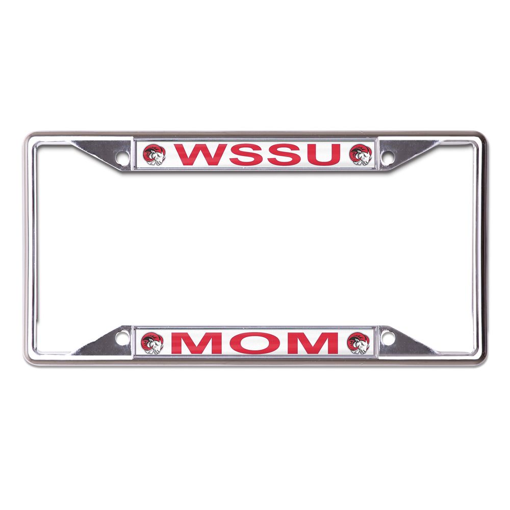 WinCraft Winston-Salem State Rams S/S School Printed Mom License Plate Frame