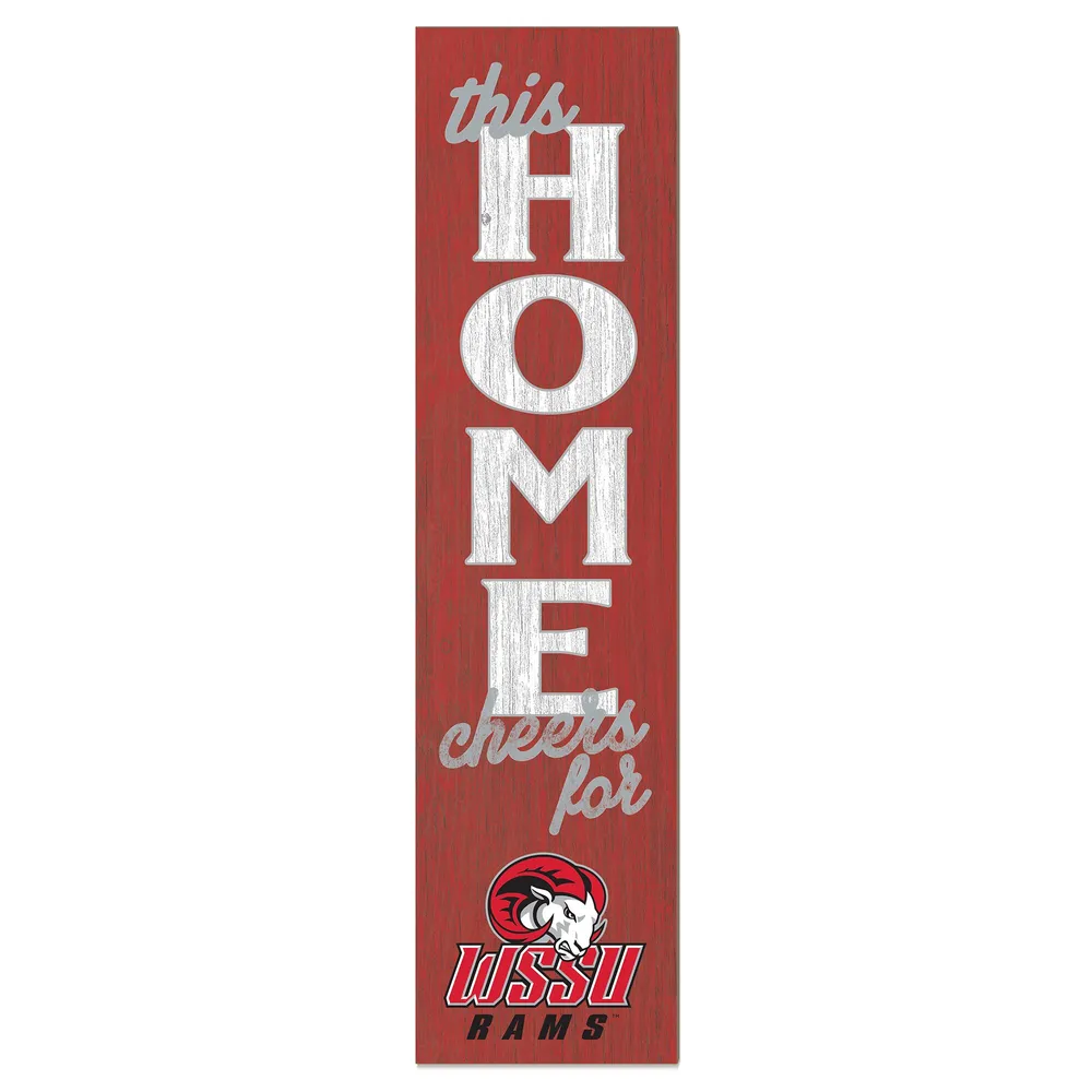 Lids Winston-Salem State Rams 12'' x 48'' This Home Leaning Sign | Green  Tree Mall