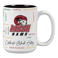 Winston-Salem State Rams 15oz. Black History Month Mug