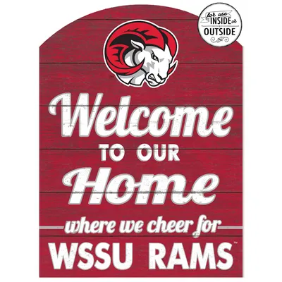 Winston-Salem State Rams 16'' x 22'' Marquee Sign