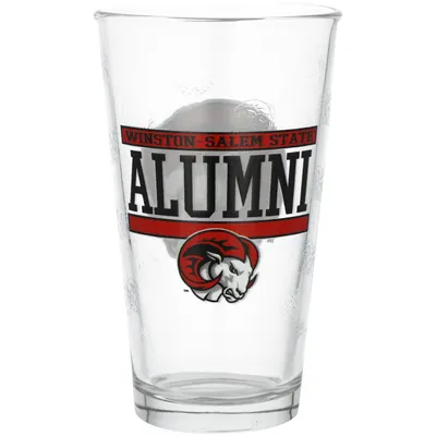 Winston-Salem State Rams 16oz. Alumni Pint Glass