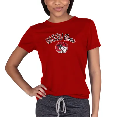 Los Angeles Rams Concepts Sport Women's Gable Knit T-Shirt