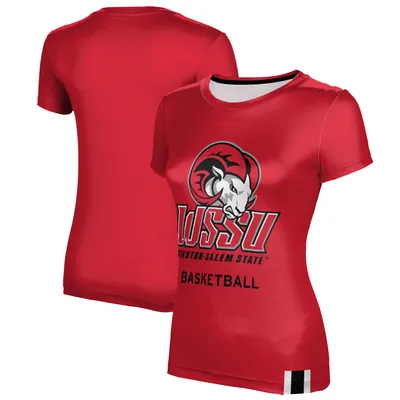 Winston-Salem State Rams Women's Basketball T-Shirt - Red