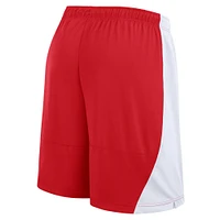 Men's Fanatics Red/White Wisconsin Strength Unleashed Shorts