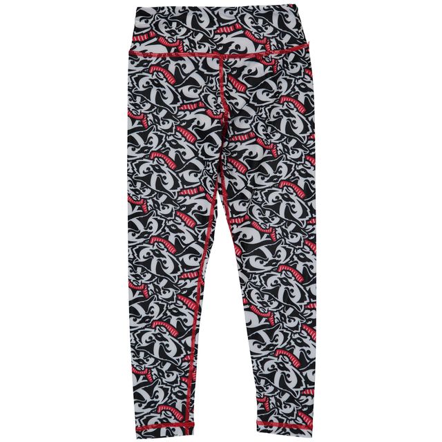 Legging ZooZatz Wisconsin Badgers Stacked Mascot pour fille