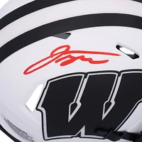 Jonathan Taylor Wisconsin Badgers Autographed Riddell Lunar Speed Mini Helmet 