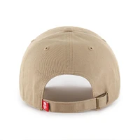 Casquette ajustable « 47 » kaki Wisconsin Badgers Vault Clean Up pour homme