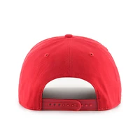 Men's '47 Red Wisconsin Badgers Flip Script Hitch Adjustable Hat