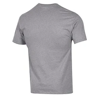 Men's Champion Gray Wisconsin Badgers 2025 NCAA Frozen Four Women's Ice Hockey Tournament Champions Locker Room T-Shirt