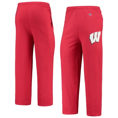 Men's Champion Red Louisville Cardinals Powerblend Pants Size: Large