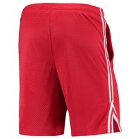 Men's Champion Red Wisconsin Badgers Team Lacrosse Shorts