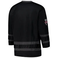 Men's Colosseum Black Wisconsin Badgers On The Ice Hockey Jersey