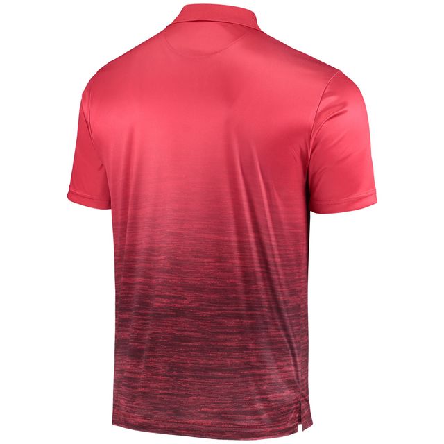 Colosseum Red Wisconsin Badgers Marshall Polo pour homme