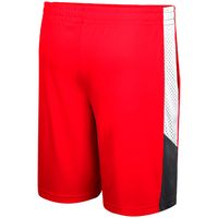 Men's Colosseum Red Wisconsin Badgers Very Thorough Shorts