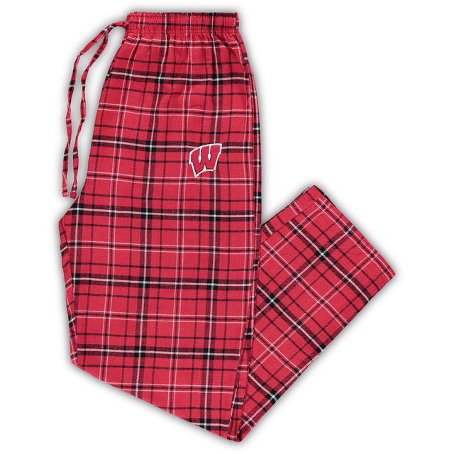 Hommes Concepts Sport Rouge Wisconsin Badgers Pantalon Ultimate Big & Tall