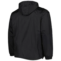 Veste à capuche Dunbrooke Wisconsin Badgers Legacy entièrement zippée pour homme