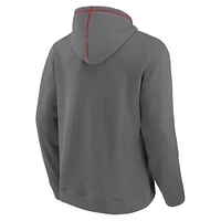 Men's Fanatics Wisconsin Badgers Toppler Fleece Pullover Hoodie