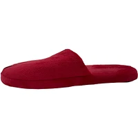 Chaussons d'équipe rayés FOCO Wisconsin Badgers pour hommes