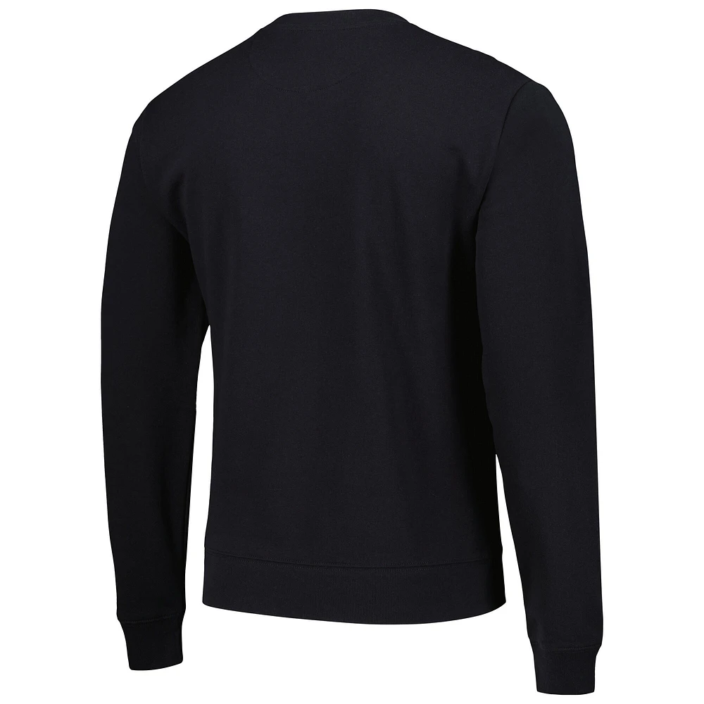 Sweat-shirt essentiel de la Ligue collégiale pour hommes des Badgers du Wisconsin, Bendy Arch, noir