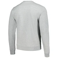 Sweat-shirt essentiel pour hommes League Collegiate Wear Heather Grey Wisconsin Badgers Tall Arch