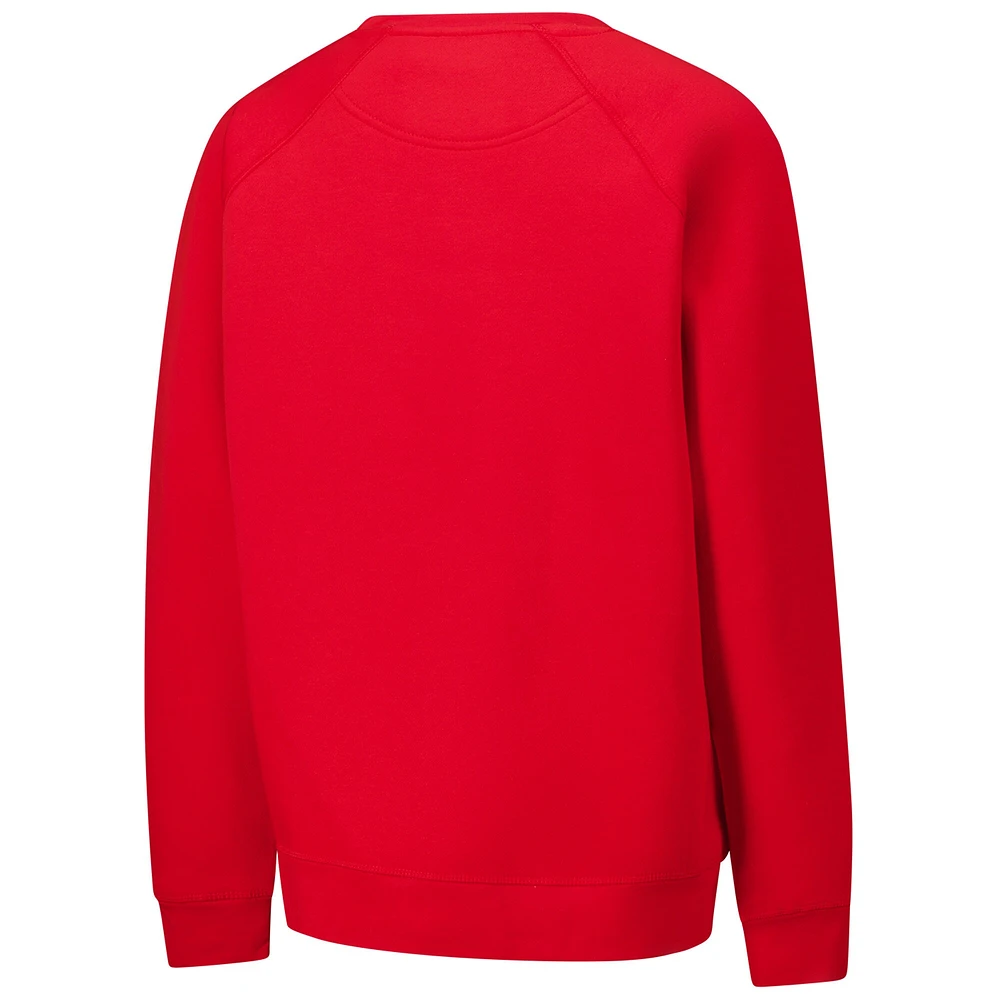 Sweat-shirt à enfiler Bendy Arch Essential 2.0 rouge des Wisconsin Badgers pour hommes