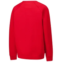 Sweat-shirt à enfiler Bendy Arch Essential 2.0 rouge des Wisconsin Badgers pour hommes