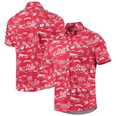 Wisconsin Badgers Reyn Spooner Classic Button-Down Shirt - Red