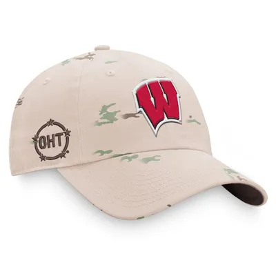 Wisconsin Badgers '47 Brand Red White & Black Sidenote Trucker Adjustable  Cap