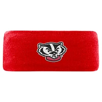 Bandeau tricoté rouge Wisconsin Badgers Top of the World pour homme