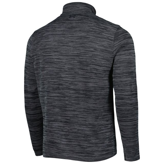 Under Armour Wisconsin Badgers Tempo Fleece Quarter-Zip Jacket pour homme Noir