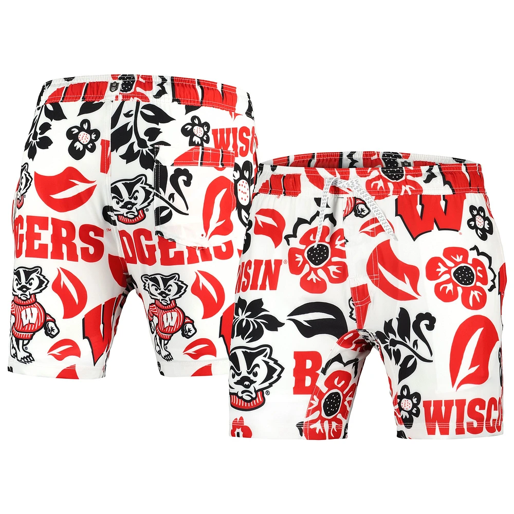 W&W WISC WHITE NCAA VAULT TECH TRUNK SHTMENBRD