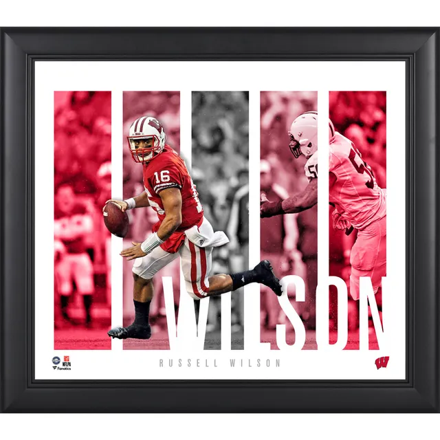 Lids Jonathan Taylor Wisconsin Badgers Fanatics Authentic Facsimile  Signature 15'' x 17'' Framed Stars of the Game Collage