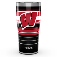 Blaireaux de Tervis Wisconsin 20 oz. Gobelet Hype Stripe en acier inoxydable