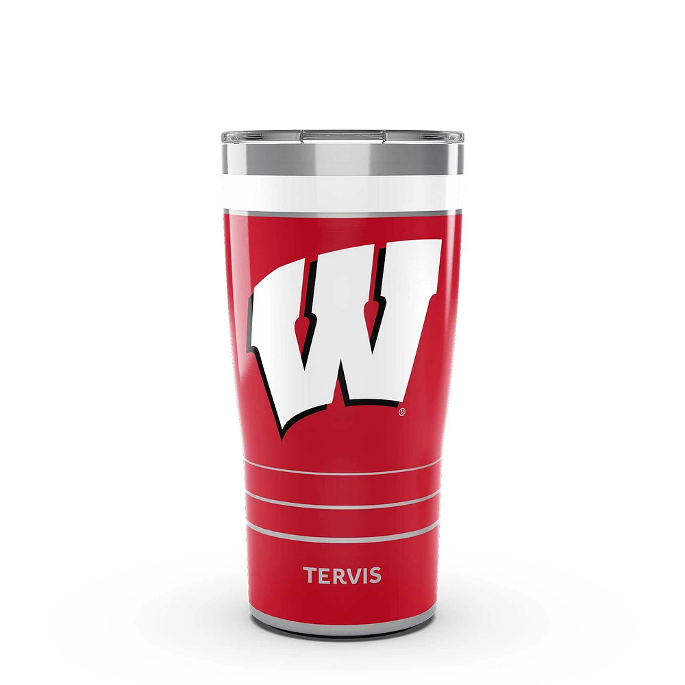 Tervis Wisconsin Blaireaux 20oz. Gobelet en acier inoxydable MVP