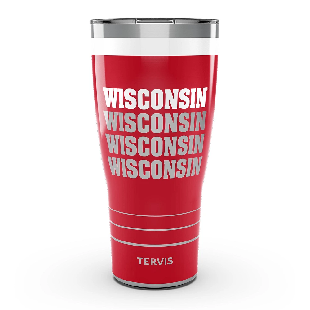 Tervis Wisconsin Blaireaux 30oz. Gobelet en acier inoxydable Reverb