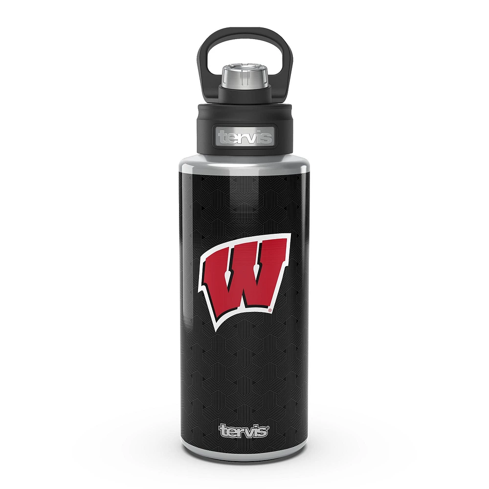 Tervis Wisconsin Blaireaux 32oz. Tisser une bouteille d’eau à large goulot