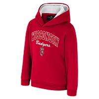 Sweat à capuche Centauri pour tout-petits Colosseum Red Wisconsin Badgers