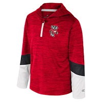 Toddler Colosseum Red Wisconsin Badgers Rylos Quarter-Zip Windshirt