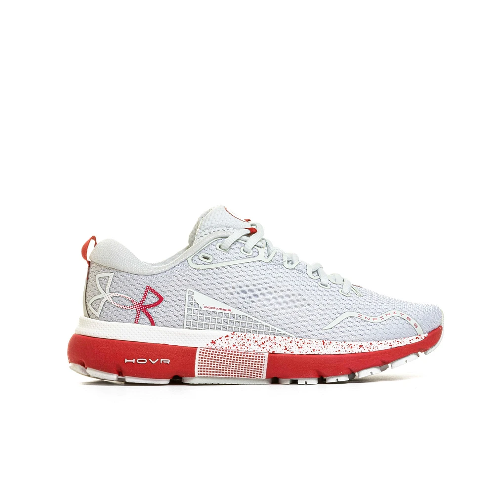 Chaussures de course Under Armour Wisconsin Badgers Infinite 5 grises