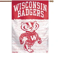 WinCraft Wisconsin Badgers 28" x 40" College Vault Single-Sided House Banner