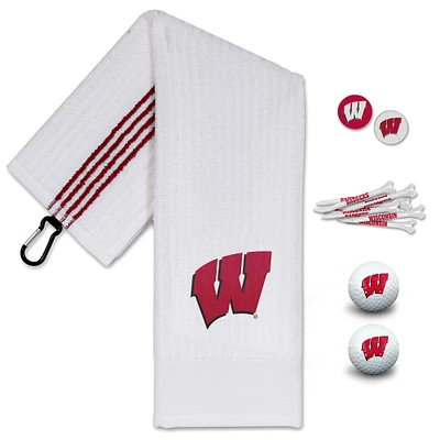 WinCraft Wisconsin Badgers Golfing Gift Set